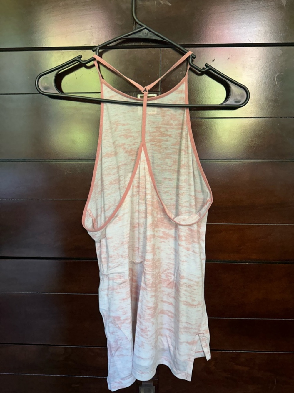 Nike Pink Marled Dri-FIT Tank